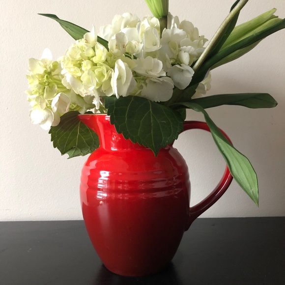 Le Creuset Other - Le Creuset Small Red Pitcher